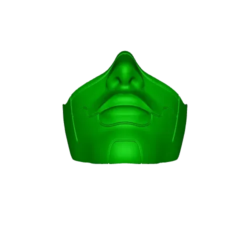 Cyberpunk Half Face Mask — Фото 6 из 9