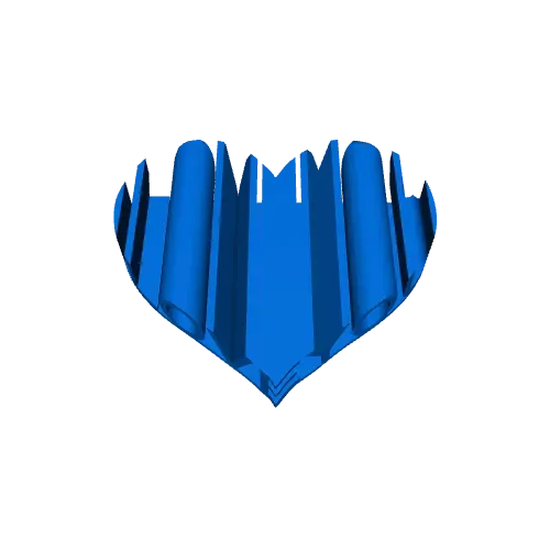 Heart of Love - 3D Sculpture — Image 6 of 6