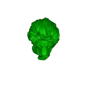 Majestic Lion Bust Sculpture – Realistic