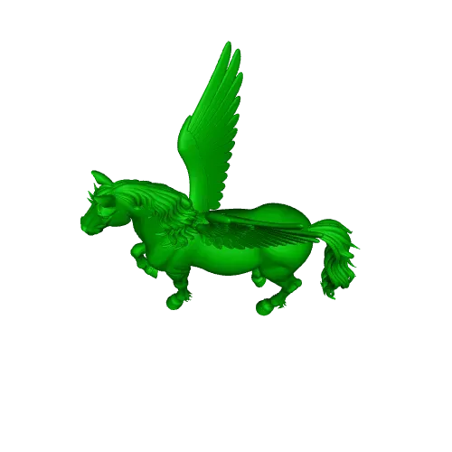 winged horse — Image 4 of 4