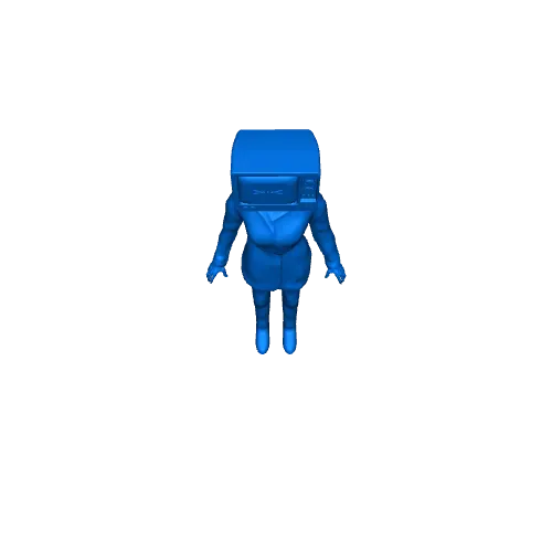 TV WOMAN FROM SKIBIDI TOILET | 3D FAN ART — Фото 5 из 5