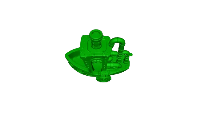 Steampunk Themed Benchy Tug Boat — Фото 2 из 2