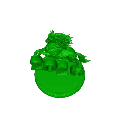 2026 Horse Sculpture — Image 3 of 3