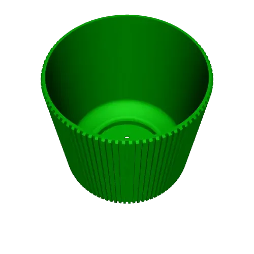 Ribbed Patterned Flower Pot — Фото 9 из 9