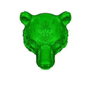 Bear's head towbar cap 50mm
