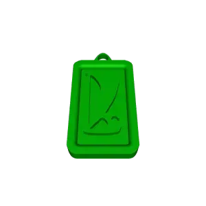 Lada logo keychain