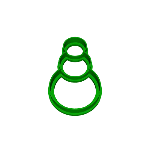 Snowman cookie cutter — Image 5 of 5