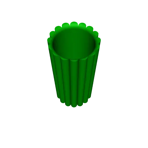 THE SUNFLOWER - STRAIGHT VASE / FLOWER VASE / DECORATION — Image 8 of 9