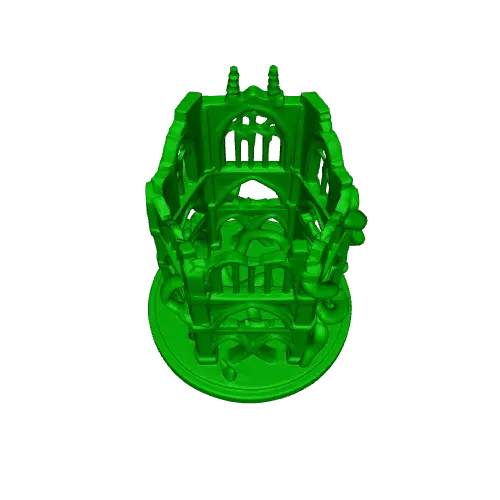 Eldritch Cathedral Ruins Cursed Gothic aquarium Centerpiece — Image 2 of 2