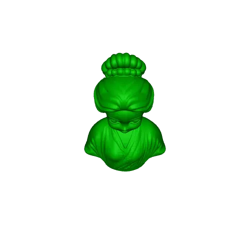 Elegant Lady Bust Statue – 3D Model STL for Decoration — Image 9 of 9