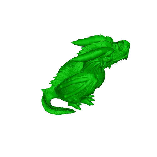 Majestic Fantasy Dragon | High-Detail 3D Model — Image 5 of 5