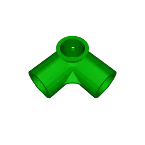 3-fitting hole with screw holes