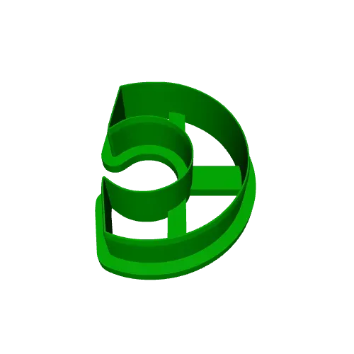Letter Cookie Cutters A-M - 2 Inch Size — Image 6 of 9