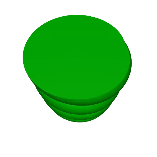 Spiral Flower Plant Pot - Vase mode model — Фото 2 из 2
