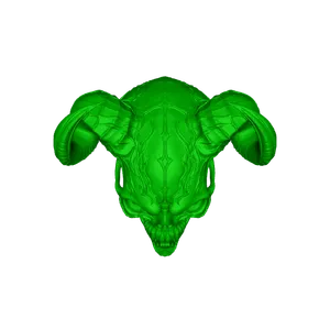 Demon skull towbar cap 50mm