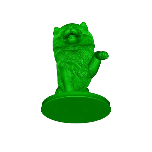 4435 Laughing Pomeranian Full-Color 3D Model STL DND ARTE — Image 4 of 7