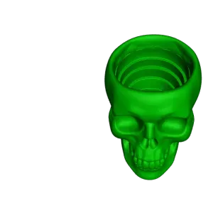 Realistic Skull Planter – Succulent Pot & Desk Organizer