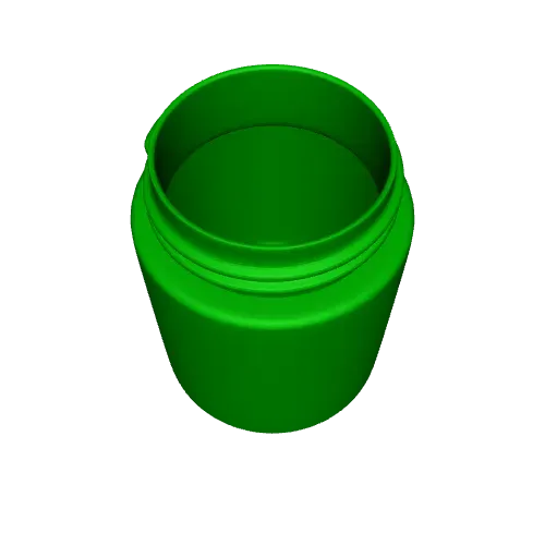 Simple jar with lid — Фото 3 из 4