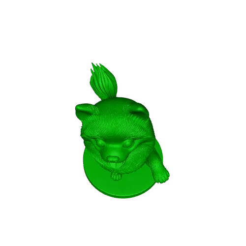 4435 Laughing Pomeranian Full-Color 3D Model STL DND ARTE — Image 7 of 7