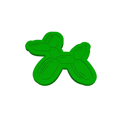 Balloon Dog - Cookie Cutters with stamp and embosser — Image 3 of 4
