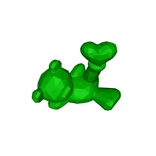 Teddy bear & heart — Image 5 of 5