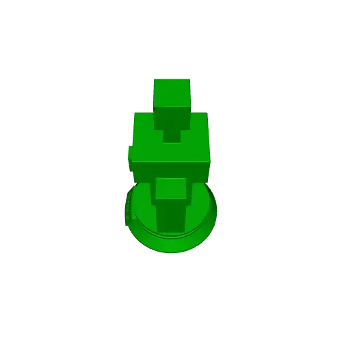 Voxel Golem – Minecraft-Style 3D Printable Figure (Fan Art) — Image 5 of 5