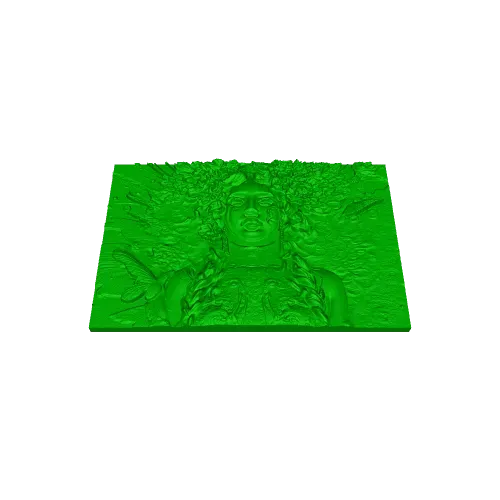 Marigold - relief sculpture — Image 2 of 2