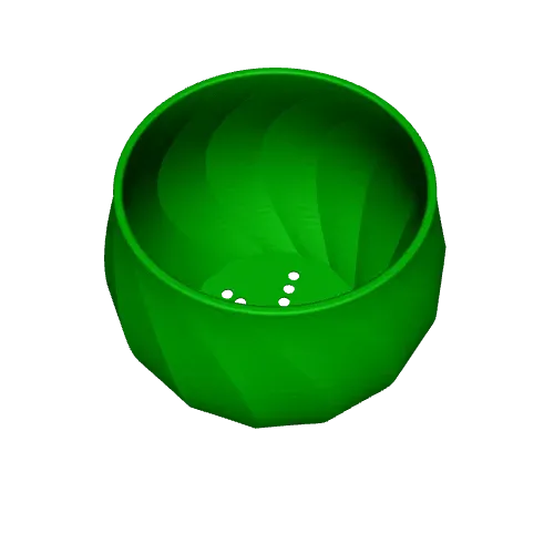 A flower pot with a saucer — Фото 8 из 9