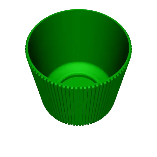 Ribbed Patterned Flower Pot — Фото 7 из 9