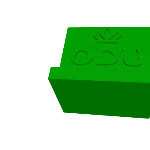 NCAA - Big Blue mascot - Old Dominion University - 3d print — Image 5 of 6