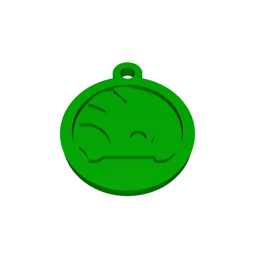 skoda logo keychain — Image 2 of 2