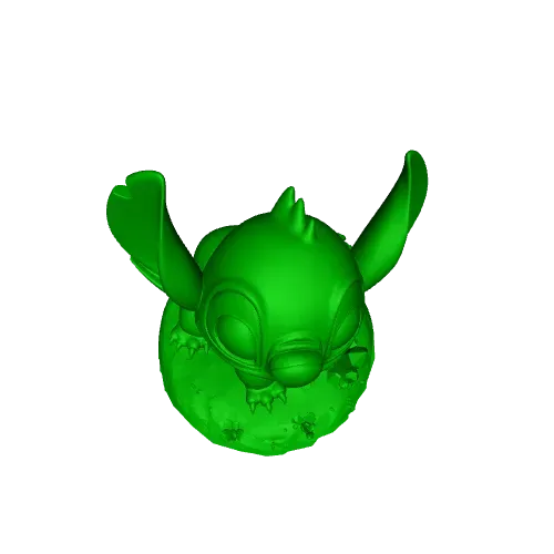Cute Stitch Chibi Figurine - High Detail 3D Print Model — Image 7 of 7