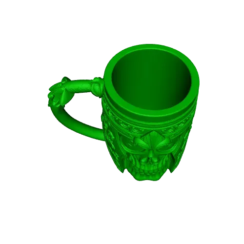 Nordic skull beer mug