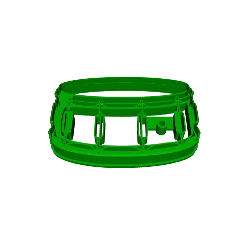 Snare Drum Cookie Cutter, Biscuit Cutter — Image 4 of 4