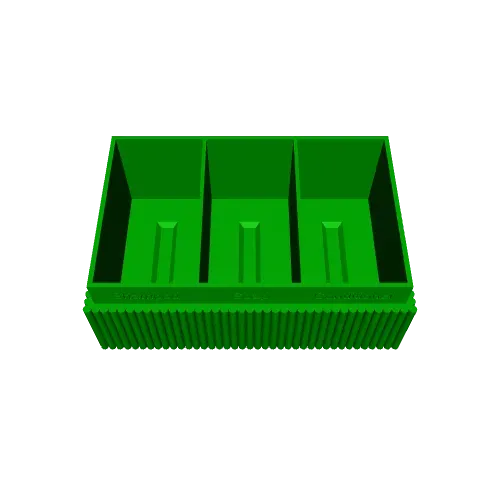 Travel Soap Dish (3-bars) with SLR Monogram — Image 2 of 3