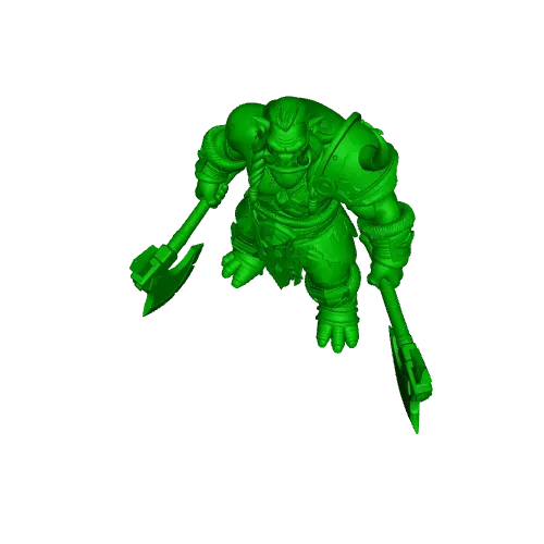 Orc Warrior with Axes — Image 6 of 6