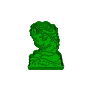 Elsa Cookie Cutter