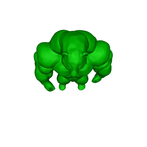 Body builder bear dnd figure — Фото 4 из 4
