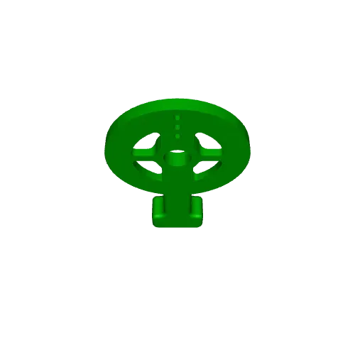 OLEO-MAC LAWNMOWER THROTTLE LEVER 66070341AR — Image 5 of 5