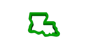 Louisiana cookie cutter
