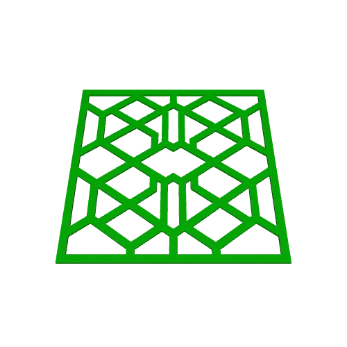 Symetric Wall Art V.2. (Wall Panell) — Image 6 of 8