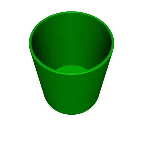 Minimalist Round Pencil Holder – Decorative Office Organizer — Image 2 of 2