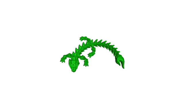 All 3 Lava Dragons Articulated — Image 4 of 4