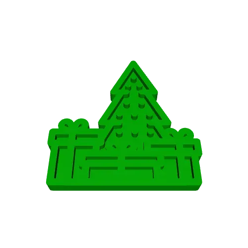 Christmas Tree Gifts - Cookie Cutter — Image 3 of 3