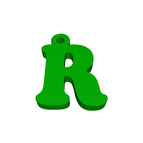 R keychain — Фото 3 из 3