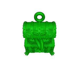 Key Chain design Fantasy Mimic Chest