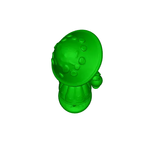 Mushroom Meadow Fairy – Glowing Pumpkin Lantern Figurine — Фото 2 из 2
