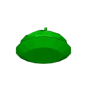 Low Poly Thanksgiving Apple Pie 3D Model