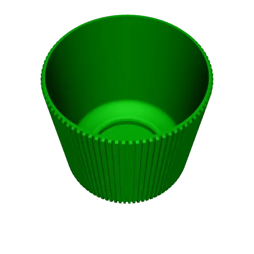 Ribbed Patterned Flower Pot — Фото 6 из 9