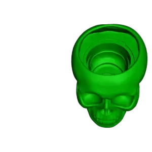 Realistic Skull Planter & Succulent Pot